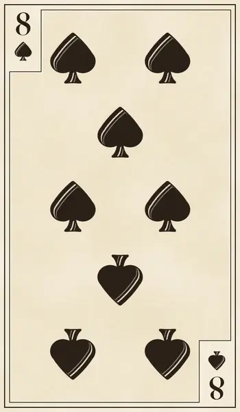Eight of Spades playing card