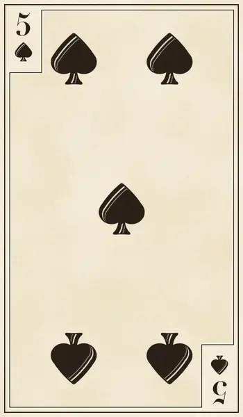 Five of Spades playing card