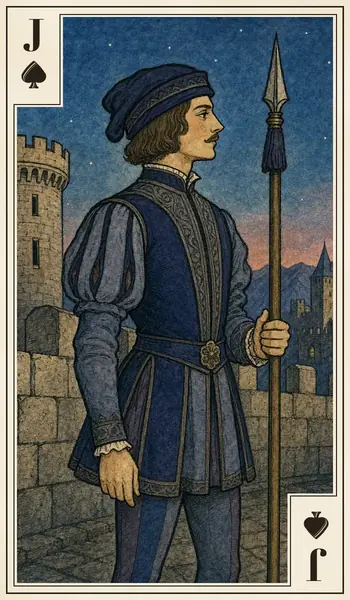 Jack of Spades playing card