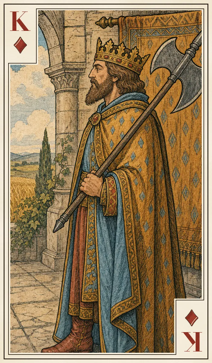 King of Diamonds playing card