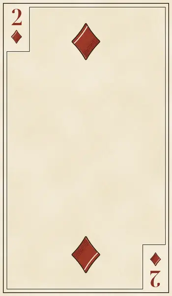 Two of Diamonds playing card