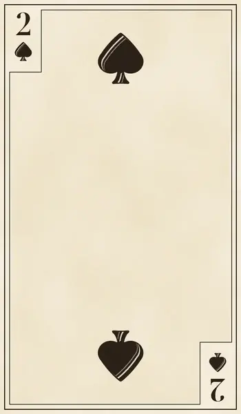 Two of Spades playing card